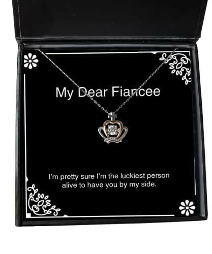 inappropriate fiancee gifts im pretty sure im the luckiest person alive to have you by gag crown pendant necklace for from engagement ring wedding ring diamond ring gold ring silver ring