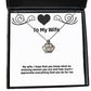 my wife i hope that you know what an amazing woman you are and how crown pendant necklace wife jewelry fancy gifts for wife happy birthday