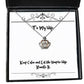 keep calm and let the umpire wife handle it crown pendant necklace wife jewelry cool for wife