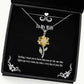 nice wife darling i want you to know that you are the one who lights up every room wife sunflower pendant necklace from husband