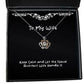 sarcastic wife crown pendant necklace keep calm and let the naval gifts for wife present from husband jewelry for wife christmas new years valentines day easter mothers day fathers day