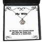 motivational wife gifts all women are created equal but only the finest are beautiful holiday crown pendant necklace from wife