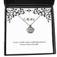 your love is my strength my refuge my everything happy anniversary crown pendant necklace wife jewelry gag gifts for wife gift ideas for her gift ideas for him gift ideas for mom gift ideas