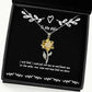 sarcastic wife gifts i wish that i could just call you up and thank you for cheap valentines day sunflower pendant necklace from wife