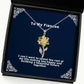 sarcasm fiancee sunflower pendant necklace i cant wait to spend the rest of my life making you joke gifts fiancee sunflower pendant necklace gift sunflower pendant necklace