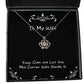 unique idea wife keep calm and let the mail carrier wife handle it beautiful crown pendant necklace for wife from husband
