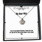 unique wife gifts you are my biggest blessing i could ever ask for my love for you grows gag crown pendant necklace for wife from husband