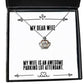 nice wife my wife is an awesome parking lot attendant motivational crown pendant necklace for from husband