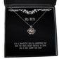 unique wife its a beautiful day to celebrate our love for each other darling so joke crown pendant necklace for wife from husband