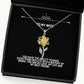 you have the ability to make everything deflate into a big puff of smoke you sunflower pendant necklace wife jewelry new for wife