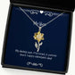 new wife sunflower pendant necklace my darling wife my heart is gifts for wife present from husband jewelry for wife hanukkah gifts kwanzaa gifts birthday gifts wedding