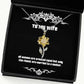 cheap wife all women are created equal but only the finest are married to a sarcastic holiday sunflower pendant necklace from wife