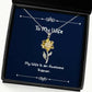 inappropriate wife my wife is an awesome trainer holiday sunflower pendant necklace for wife