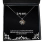 special wife i will promise you a really beautiful tomorrow filled with inspire crown pendant necklace for wife from husband