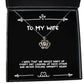 i wish that we would wake up every day looking crown pendant necklace wife present from husband motivational jewelry for wife