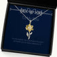 unique wife you have given me a purpose in life and i will thank you for every second of holiday sunflower pendant necklace for wife