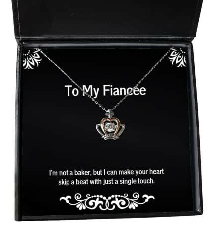 fiancee gifts for im not a baker but i can make your heart skip a beat cheap fiancee crown pendant necklace jewelry from engagement gifts wedding gifts gifts for couples personalized