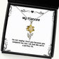 im not saying i love you because you complete me but i do sunflower pendant necklace fiancee jewelry funny gifts for fiancee funny fiancee sunflower pendant necklace gift ideas unique funny