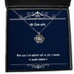 sarcasm wife your love is my greatest in life i promise to always cherish unique crown pendant necklace for wife from husband