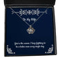 youre the reason i keep fighting to be a better man every single day crown pendant necklace wife jewelry reusable for wife