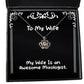 wife gifts for my wife is an awesome mixologist beautiful wife crown pendant necklace jewelry from husband gift ideas for him gift ideas for her gift ideas for kids gift ideas for teens
