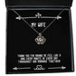epic wife thank you for making me feel like a king every minute of every day funny crown pendant necklace for wife from husband