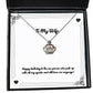 nice wife gifts happy birthday to the one person who puts up with all my quirks and birthday crown pendant necklace for wife funny wife crown pendant necklace gift ideas unique funny wife crown