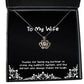 love wife gifts thanks for being my partner in crime my support sarcastic crown pendant necklace for wife from husband funny wife gift gag gift for wife funny birthday gift for wife funny