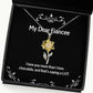 unique fiancee gifts i love you more than i love chocolate and thats saying a inspire sunflower pendant necklace for from engagement wedding bridal party groom bride