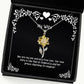 you are my one and only true love our love story is like that of wife sunflower pendant necklace unique wife jewelry for wife