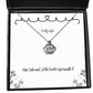 cute wife keep calm and let the doctor wife handle it christmas crown pendant necklace for wife