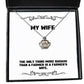 fancy wife crown pendant necklace the only thing more badass than a farmer is a present for wife funny gifts from husband funny jewelry gift ideas humorous jewelry gifts funny costume jewelry