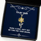 mama llama aint got no time for your drama sunflower pendant necklace mum unique gifts for mum