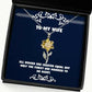 inspire wife sunflower pendant necklace all women are created equal but only present for wife brilliant gifts from husband