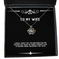cute wife i know i didnt get you anything for the holiday but trust me theres nobody else holiday crown pendant necklace for wife