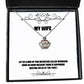 unique wife let us climb up this mountain called marriage hand in hand because there is holiday crown pendant necklace for wife