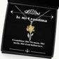 grandma the woman the myth the bad influence sunflower pendant necklace grandma present from granddaughter funny for grandma