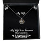 nice wife crown pendant necklace my wife is an awesome neurosurgeon present for sarcastic from husband