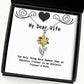 unique wife the only thing more badass than an athletic trainer is an joke sunflower pendant necklace for wife from husband