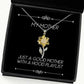 unique mother gifts just a good mother with a hood playlist joke christmas sunflower pendant necklace gifts for mom