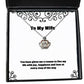 you have given me a reason to live my life with joy happiness and love at every crown pendant necklace wife jewelry cute for wife