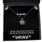 nice wife i wish that i could be the one to hold you tight every night and touch joke crown pendant necklace for wife from husband