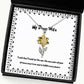 unique idea wife i wish that i could be the one who can make all your brilliant christmas sunflower pendant necklace from wife
