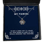im not a genie but ill grant all your wishes as long as crown pendant necklace fiancee jewelry for fiancee funny fiancee gifts funny engagement gifts funny wedding gifts bride