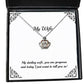 funny wife crown pendant necklace my darling wife you are gorgeous and today i just want to tell you cool for wife holiday