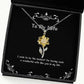 cute wife gifts i wish to be the luckiest for having such a wonderful unique sunflower pendant necklace for wife from husband wedding gift gift for her gift for wife