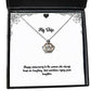 happy anniversary to the woman who always keeps me laughing wife crown pendant necklace unique wife gifts jewelry for wife
