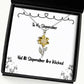 not all stepmother are wicked sunflower pendant necklace stepmother present from daughter special for mother