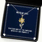 best wife keep calm and let the landscape architect wife handle it nice christmas sunflower pendant necklace from wife