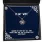 funny wife smoking hot wife may all your wishes come true this valentines day sweetheart wife crown pendant necklace from husband